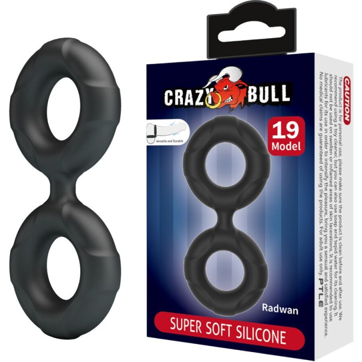 CRAZY BULL - RADWAN DOUBLE SILICONE RING MODEL 19 - D-243846 - Teknashop Ltd