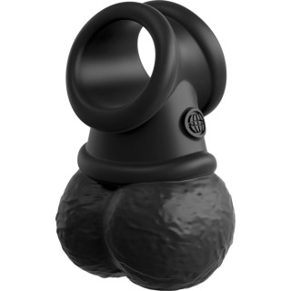 KING COCK - THE CROWN JEWELS WEIGHTED SWINGING BALLS SILICONE - D-244381 - Teknashop Ltd