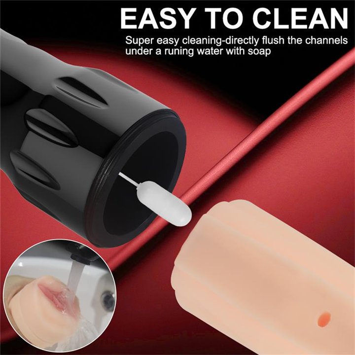 Toni Masturbator with Vibration Vagina - SQ-MA70038 - Teknashop Ltd