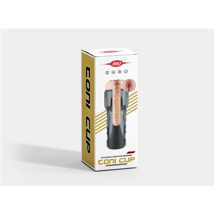 Toni Masturbator with Vibration Vagina - SQ-MA70038 - Teknashop Ltd