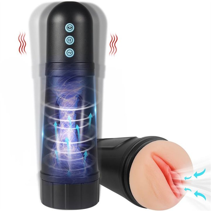 Locker Masturbator with Vibrating and Sucking Efect - SQ-MA70046 - Teknashop Ltd