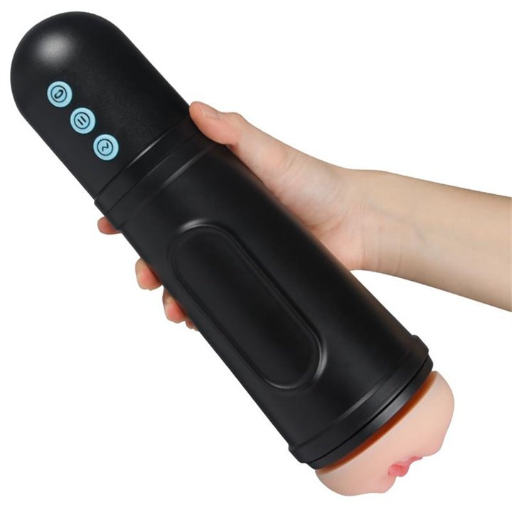 Locker Masturbator with Vibrating and Sucking Efect - SQ-MA70046 - Teknashop Ltd