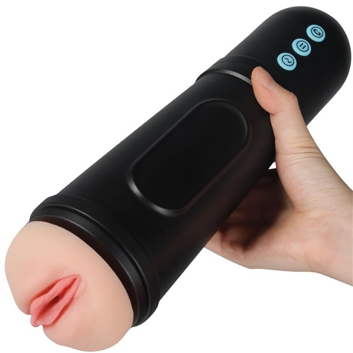 Locker Masturbator with Vibrating and Sucking Efect - SQ-MA70046 - Teknashop Ltd