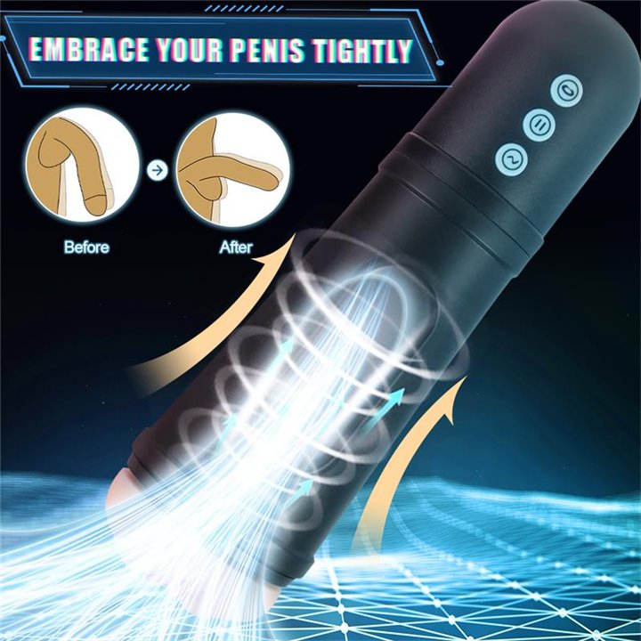 Locker Masturbator with Vibrating and Sucking Efect - SQ-MA70046 - Teknashop Ltd