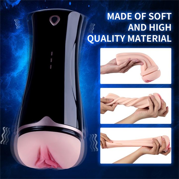 Allison Masturbator with Vibration - SQ-MA70070 - Teknashop Ltd