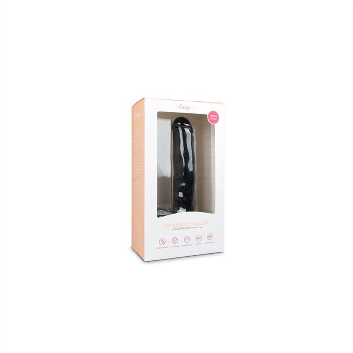 Realistic Dildo Black 26.5 cm - ET173BLK - Teknashop Ltd