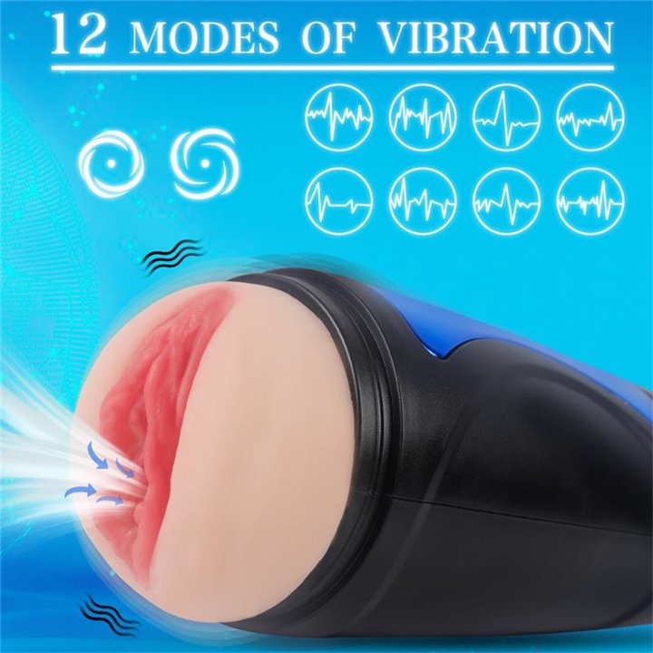 Male Masturbator Vagina with Moans Renee - SQ-MA70042 - Teknashop Ltd