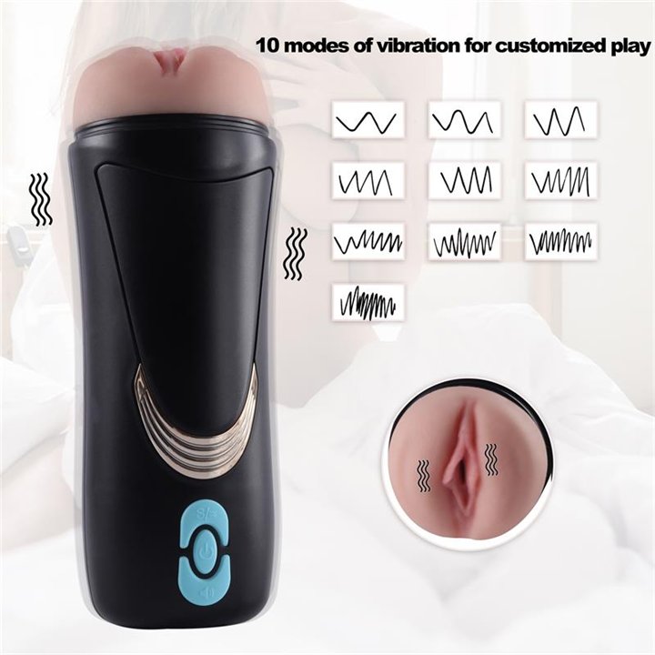 Male Masturbator Vagina with Moans Lauren - SQ-MA70043 - Teknashop Ltd