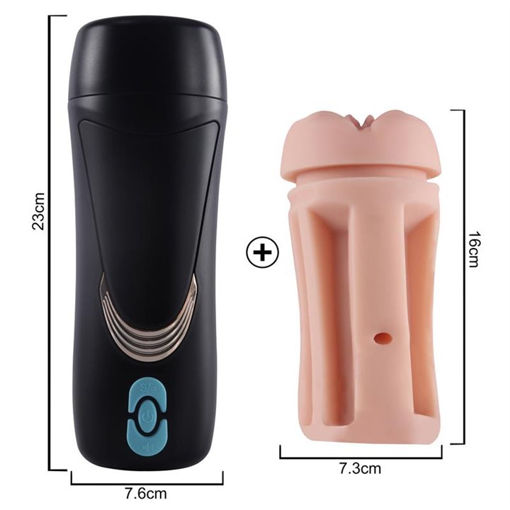 Male Masturbator Vagina with Moans Lauren - SQ-MA70043 - Teknashop Ltd