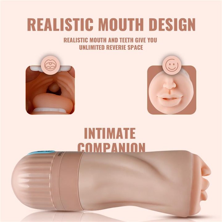 Suctroker V2.0 I Sucking Effect and Vibrating Masturbator - SQ-MA60110 - Teknashop Ltd