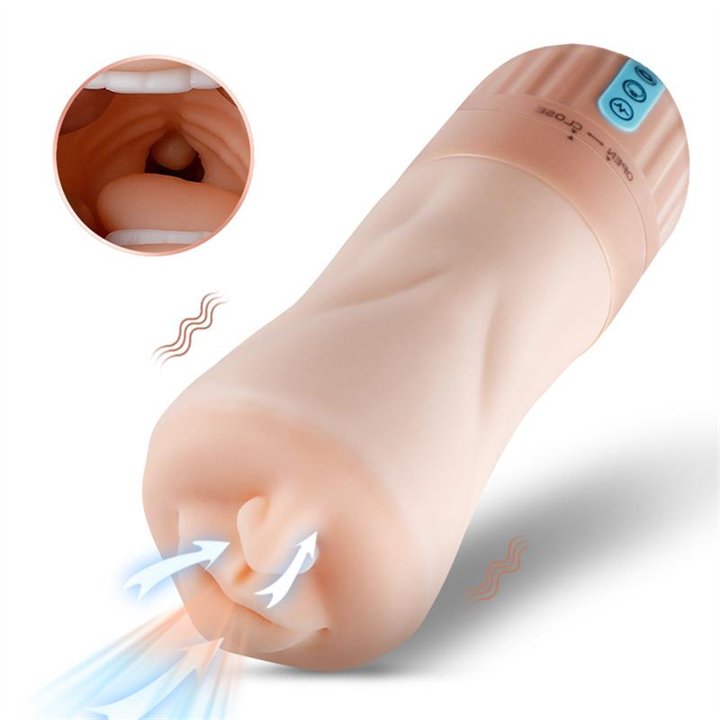 Suctroker V2.0 I Sucking Effect and Vibrating Masturbator - SQ-MA60110 - Teknashop Ltd