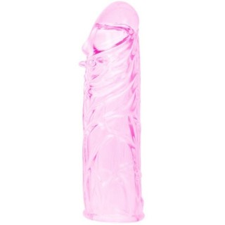 BAILE - PINK STIMULATING SILICONE PENIS COVER 13 CM - D57-149023RS - Teknashop Ltd