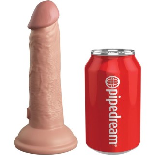 KING COCK - ELITE REALISTIC SILICONE DILDO 15.2 CM - D-236617 - Teknashop Ltd