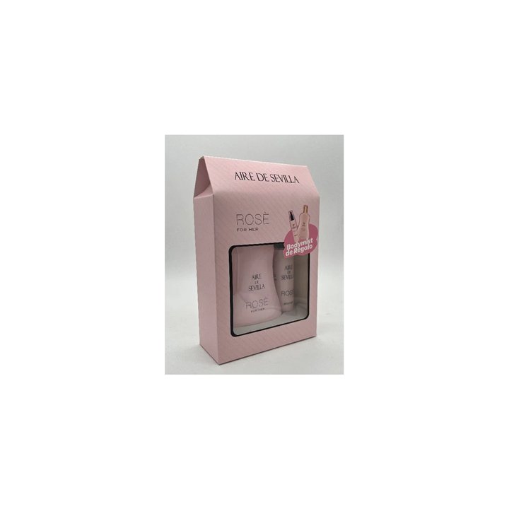 Instituto Español Aire De Sevilla Rose For Her Edt Spray 100ml Body Mist 50ml Ts - unisex - Teknashop Ltd