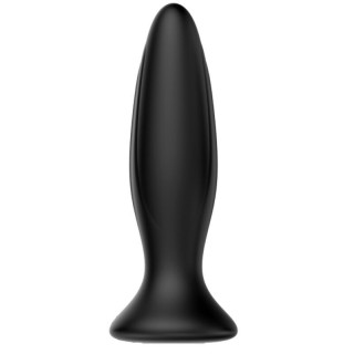 MR PLAY - RECHARGEABLE BLACK VIBRATOR ANAL PLUG - D-226634 - Teknashop Ltd