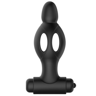 MR PLAY - SILICONE ANAL PLUG WITH VIBRATION - D-226639 - Teknashop Ltd
