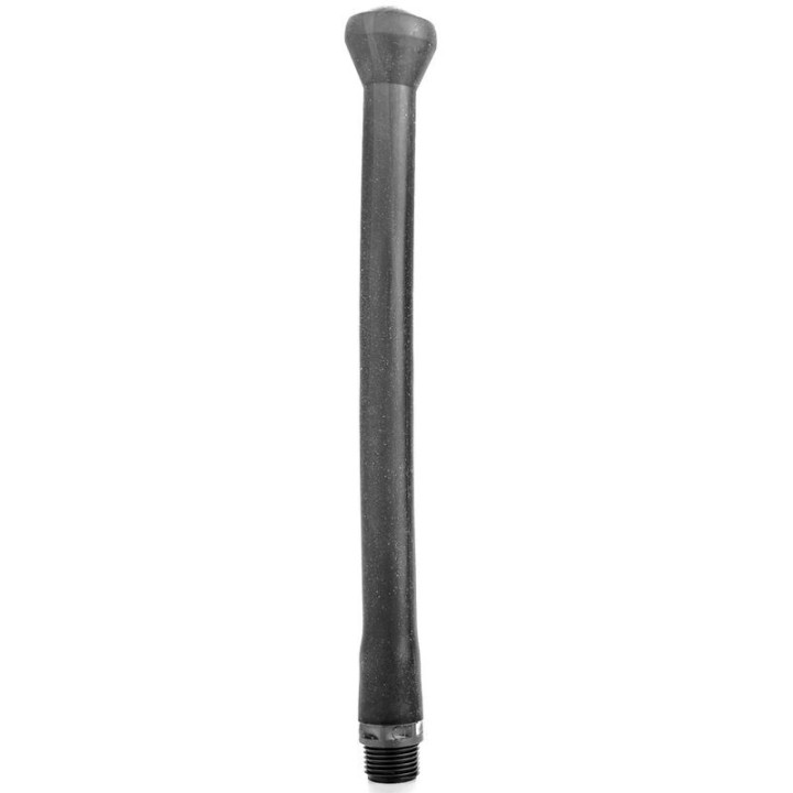 ALL BLACK - SHOWER ANAL SILICONE SISTEMA STOPPER 27 CM - D-229332 - Teknashop Ltd