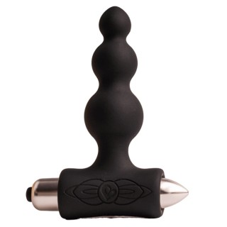ROCKS- OFF - PETITE SENSATIONS BUBBLES ANAL PLUG VIBRATOR BLACK - D-244054 - Teknashop Ltd