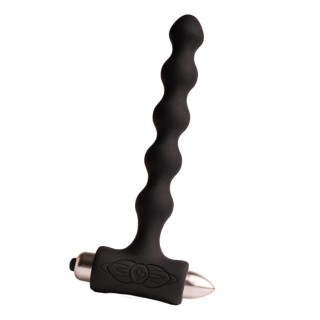 ROCKS- OFF - PETITE SENSATIONS PEARLS ANAL PLUG VIBRATOR BLACK - D-244055 - Teknashop Ltd