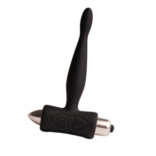 ROCKS- OFF - PETITE SENSATIONS TEAZER ANAL PLUG VIBRATOR BLACK - D-244056 - Teknashop Ltd