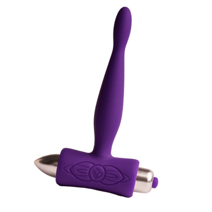 ROCKS- OFF - PETITE SENSATIONS TEAZER ANAL PLUG VIBRATOR PURPLE - D-244057 - Teknashop Ltd