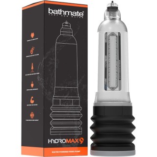 BATHMATE - HYDROMAX 9 TRANSPARENT PENIS INCREASE PUMP - D-218222 - Teknashop Ltd