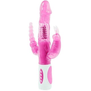 BAILE - PRETTY BUNNY TRIPLE VIBRATOR ROTATOR - D-207065 - Teknashop Ltd