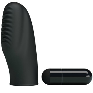 PRETTY LOVE - FLIRTATION STANFORD BLACK VIBRATION THIMBLE - D-211736 - Teknashop Ltd