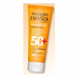 Instituto Español Facial Sunscreen Aloe Vera Spf50 75ml - unisex - Teknashop Ltd