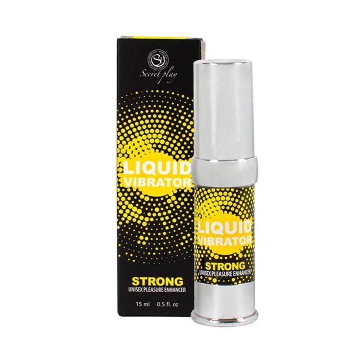 SECRETPLAY - LIQUID VIBRATOR STIMULATOR UNISEX STRONG 15 ML - D-210936 - Teknashop Ltd