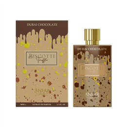 Anfar, Dubai Chocolate - Biscotti Truffle, Extrait De Parfum, Unisex, 80 ml - Teknashop Ltd