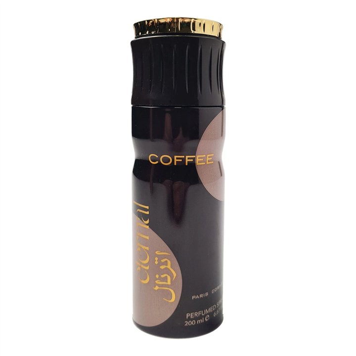 Paris Corner, Eternal Coffee, Deodorant Spray, Unisex, 200 ml - Teknashop Ltd