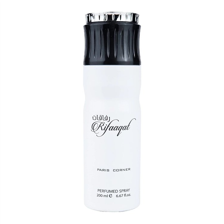Paris Corner, Rifaaqat, Deodorant Spray, Unisex, 200 ml - Teknashop Ltd