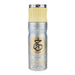 Paris Corner, Felicity, Vegan, Floral, Deodorant Spray, Unisex, 200 ml - Teknashop Ltd