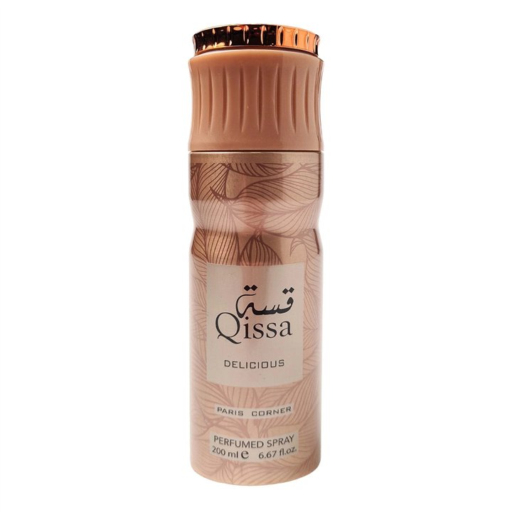 Paris Corner, Qissa Delicious, Deodorant Spray, For Women, 200 ml - Teknashop Ltd