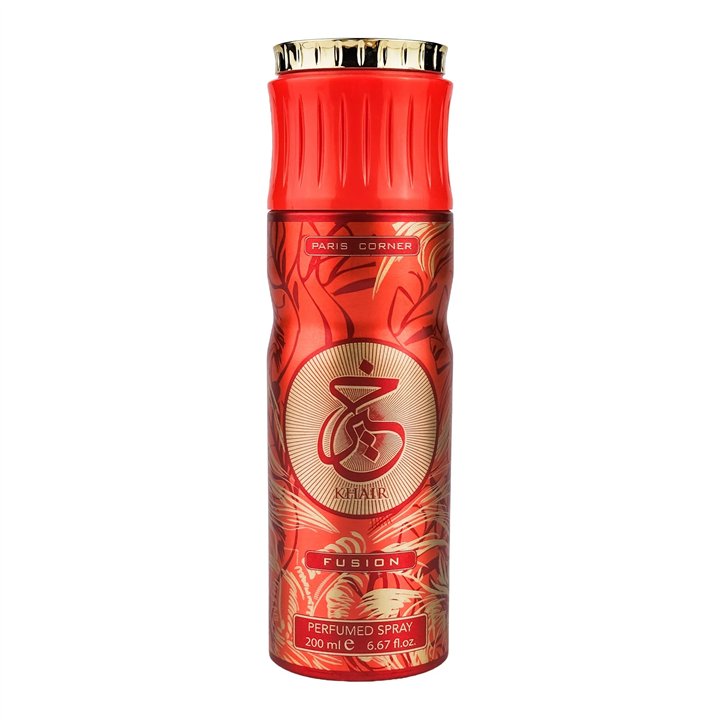 Paris Corner, Khair Fusion, Deodorant Spray, For Women, 200 ml - Teknashop Ltd