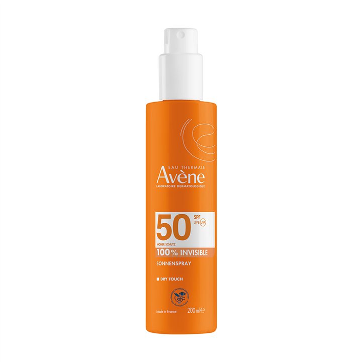 Avene, Sun Care, High UV protection, Sunscreen Spray, SPF 50, 200 ml - Teknashop Ltd