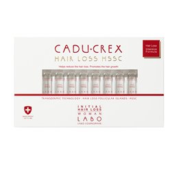 Labo Cosprophar Suisse, Cadu-Crex Advanced Stage, Anti-Hair Loss, Ampoules Treatment Serum, For Scalp, For Women, 40 pcs, 3.5 ml