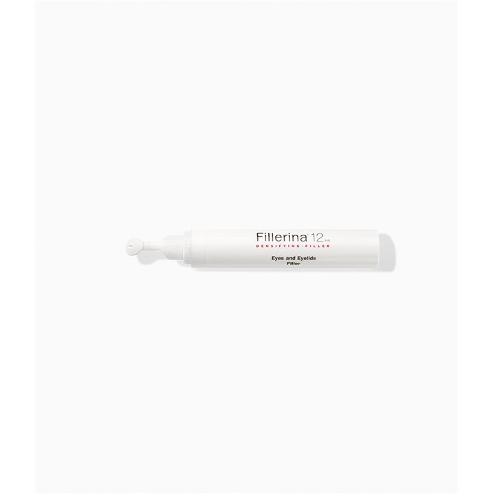Labo Cosprophar Suisse, Fillerina 12HA Densifying Filler Grade 4, Hyaluronic, Filling, Daily, Eye Gel, 15 ml - Teknashop Ltd