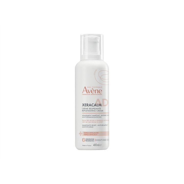 Avene, Xeracalm, Replenishing, Cream, 400 ml - Teknashop Ltd