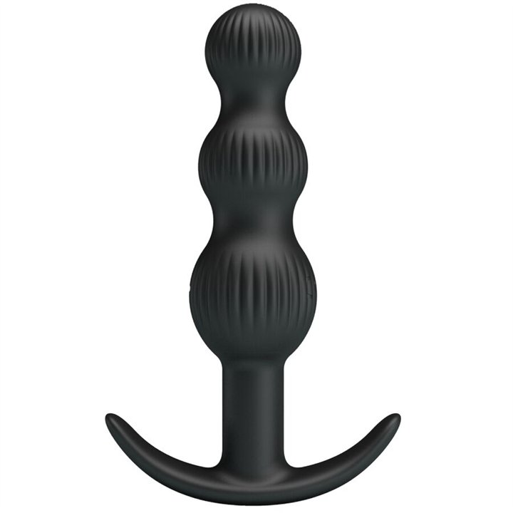 PRETTY LOVE - SIDNEY ANAL VIBRATOR 10 VIBRATIONS BLACK - D-242712 - Teknashop Ltd