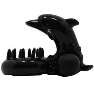 BAILE - SWEET RING RING WITH CLITORIS STIMULATOR DOLPHIN - D-219319 - Teknashop Ltd