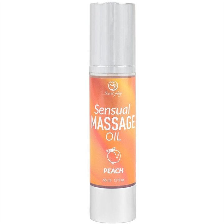 SECRETPLAY - PEACH MASSAGE OIL - D-244007 - Teknashop Ltd