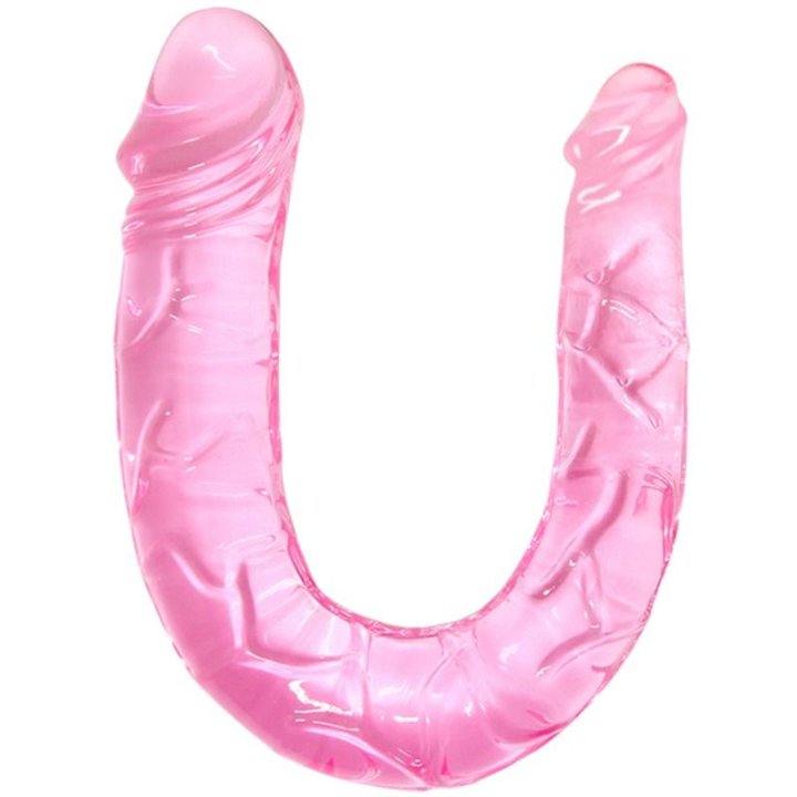 BAILE - DOUBLE DONG DOUBLE PINK DILDO - D-219260 - Teknashop Ltd