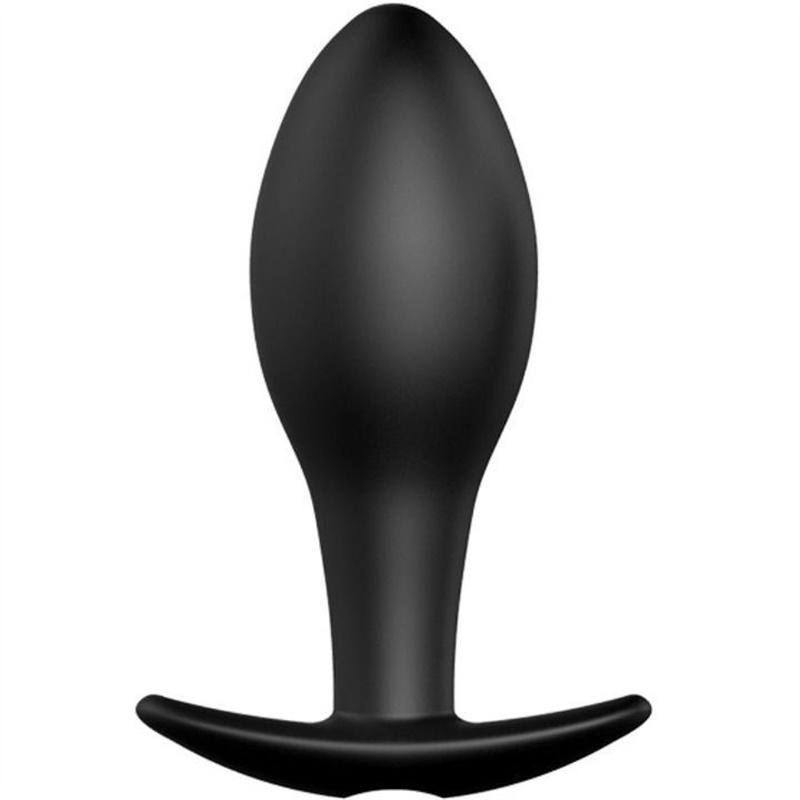 PRETTY LOVE - ANAL PLUG ANCHOR FORM SILICONE 12 VIBRATION MODES BLACK - D-211748 - Teknashop Ltd