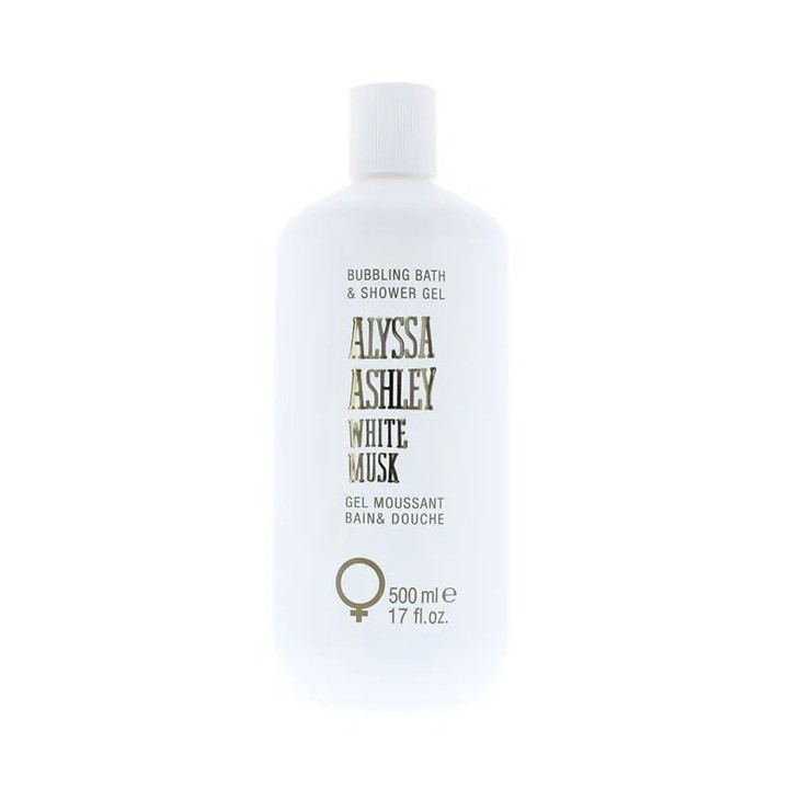Alyssa Ashley White Musk Shower Gel 500ml - unisex - Teknashop Ltd
