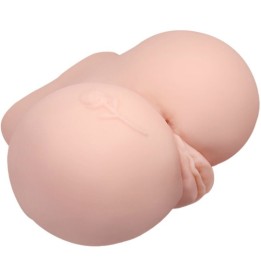 CRAZY BULL - VAGINA AND ANUS WITH REALISTIC TATTOO WITH VIBRATION - D-214850 - Teknashop Ltd