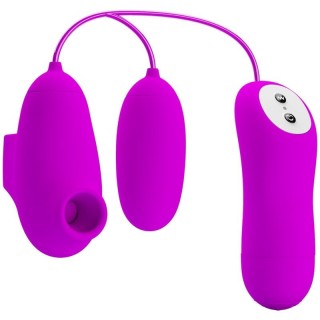 PRETTY LOVE - VIBRATING BULLET AND SUCTION CUP - D-231154 - Teknashop Ltd