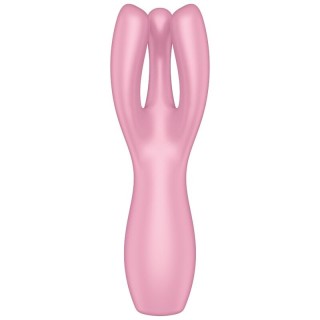 SATISFYER - THREESOME 3 VIBRATOR PINK - D-231265 - Teknashop Ltd