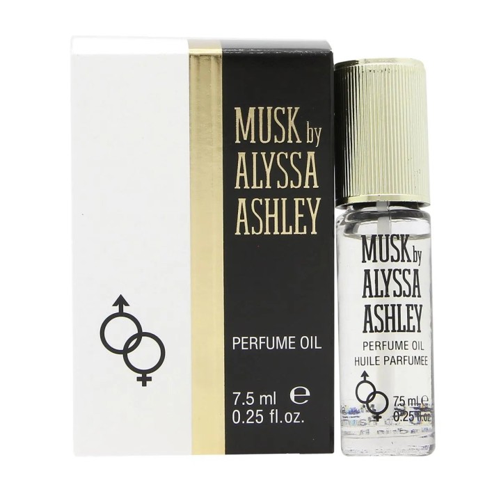 Alyssa Ashley Musk Oil Eau De Perfume Spray 7.5ml - unisex - Teknashop Ltd